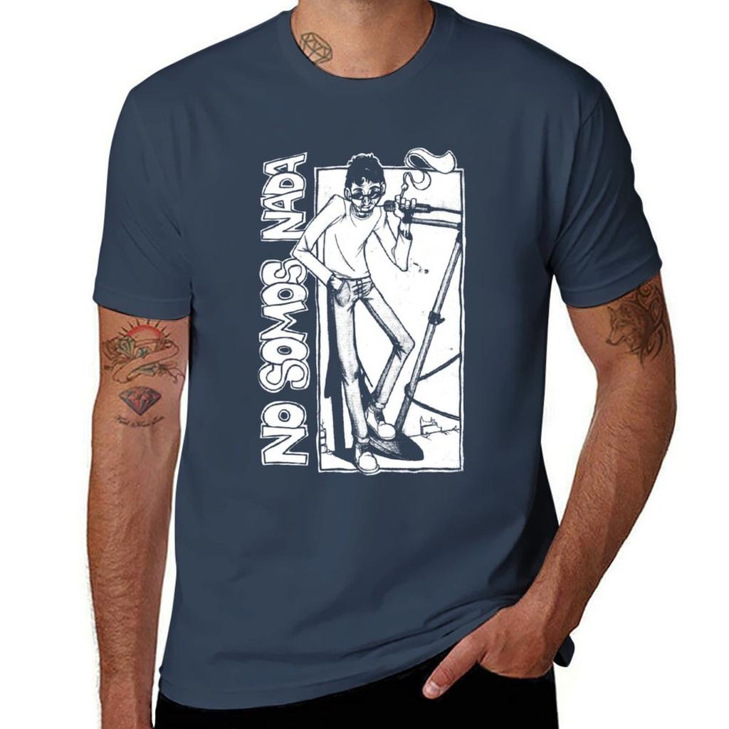 Evaristo Wir Hören Auf, Wir Sind Nichts T-Shirt grafische t-shirts Kurzarm-T-Shirt schnelltrocknendes Kompressionsshirt Herren