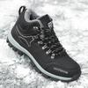 Hiking Shoes for Men Waterproof Warm Outdoor Boots Casual Ankle Boot Non-slip Wear-resistant High Quality Cotton Men's Sneakers