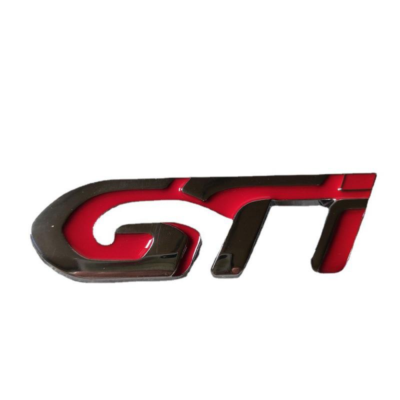 Peugeot 307/206/308 GTI Rear Emblem Metal Modification Sticker