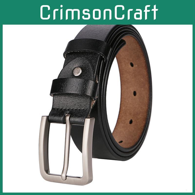 Stylish Belt Leather Men With Simple Design For Work And Casual Settings Gift