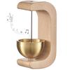Мини Орин, идеально подходит для медитации, молитвы, в качестве дверного звонка или как предмет интерьера. Идеально для мемориалов домашних животных, кошек и собак. Сделано из латуни с