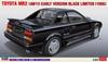 Hasegawa Toyota MR2 Early Model Black Limited Plastic Model 20693 1/24 (AW11)