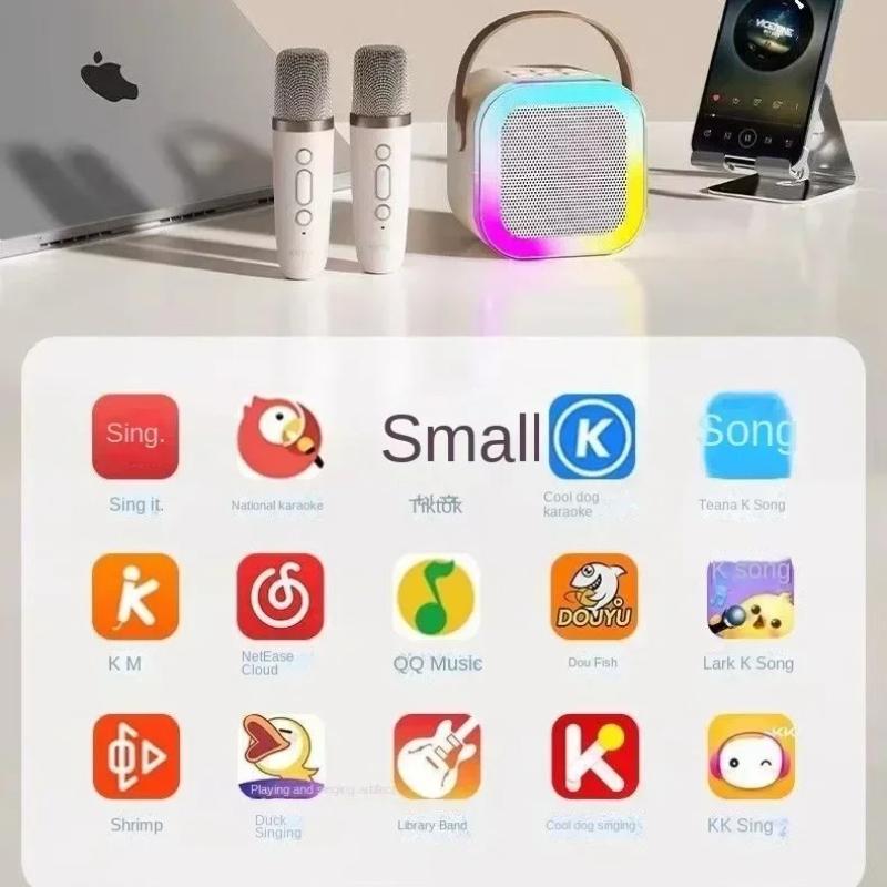 K12 Wireless Microphone Karaoke Machine 2026 Bluetooth Connection Fits Family Parties Party Singing Excellent Gifts For Children