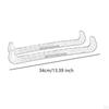 2 Pieces Figure Ice Skate Guards Hockey Blade Covers Fashion AntiSlip Protector for
