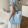 Lightweight Nylon Shoulder Bag Waterproof Handbag Fashionable Tote Bag  Women