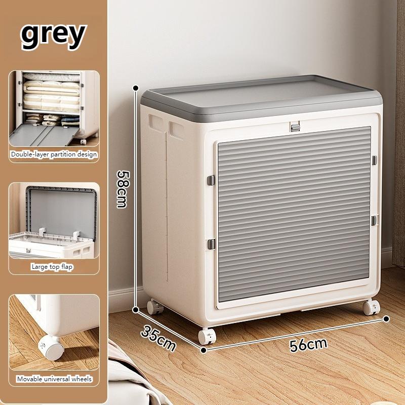 

Large Capacity Clothes Storage Box Foldable Toy Storage Bin Multifunctional Home Folding Storage Box for Toys Snacks Organizer