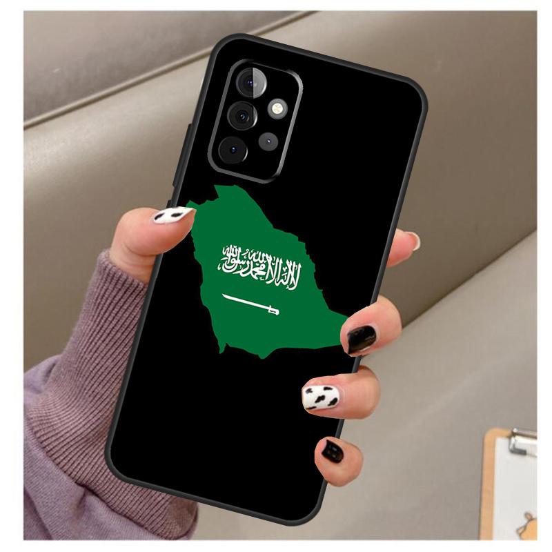 Flagge Saudi-Arabien Hülle Für Samsung Galaxy A34 A54 A14 A06 A16 A26 A36 A56 A12 A32 A52 A13 A33 A53 A15 A35 A55