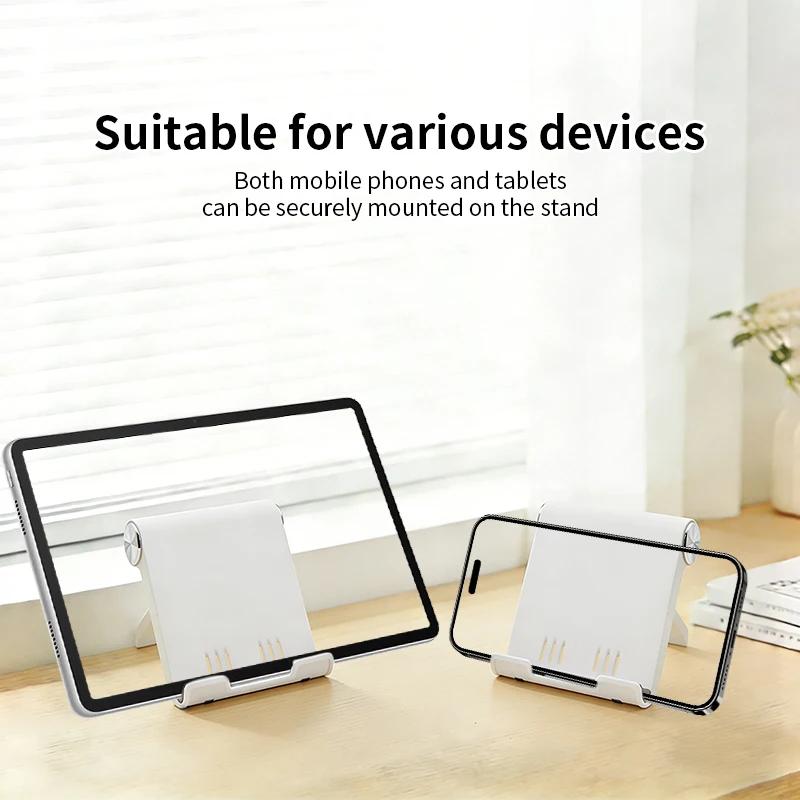 Universal Foldable Desk Phone Holder Mount Stand for Samsung S20 Plus Ultra Note 10 IPhone 17 Mobile Phone Tablet Desktop Holder