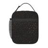 Schwarzer Leopard Tierhaut Isolierte Lunchtasche für Kinder Schul-Kühltasche Thermische Lebensmittelbox Tragbare Lunchboxen Behälter