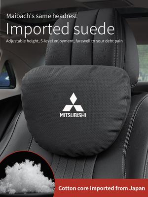 Car Headrest Neck Support Seat Lumbar Cushion Neck Pillow For Outlander Pajero Asx Lancer Evolution X L200 Ralliart