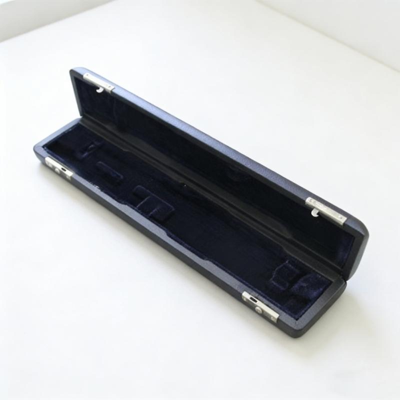 PU Leather Flute Storage Case Flute Box Flute Protective Handbag 16/17 Holes Flute Bag Dustproof Flute Carrying Case