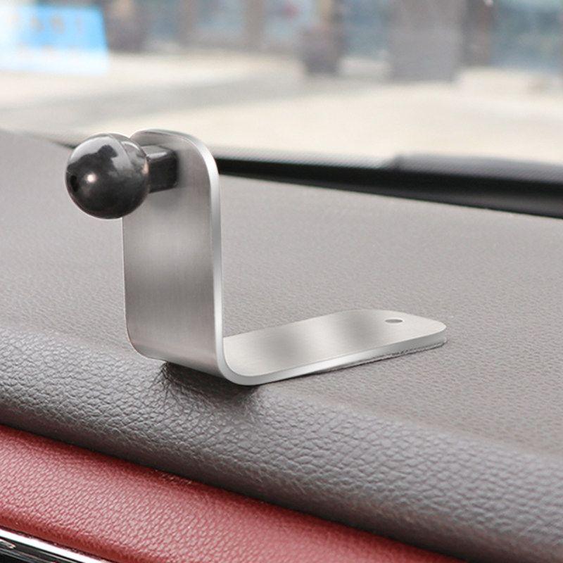 Car Phone Holder Automotive Device Mount 2023 New Arrival Navigation Special Car Fixed Universal Support Driving Metal Base