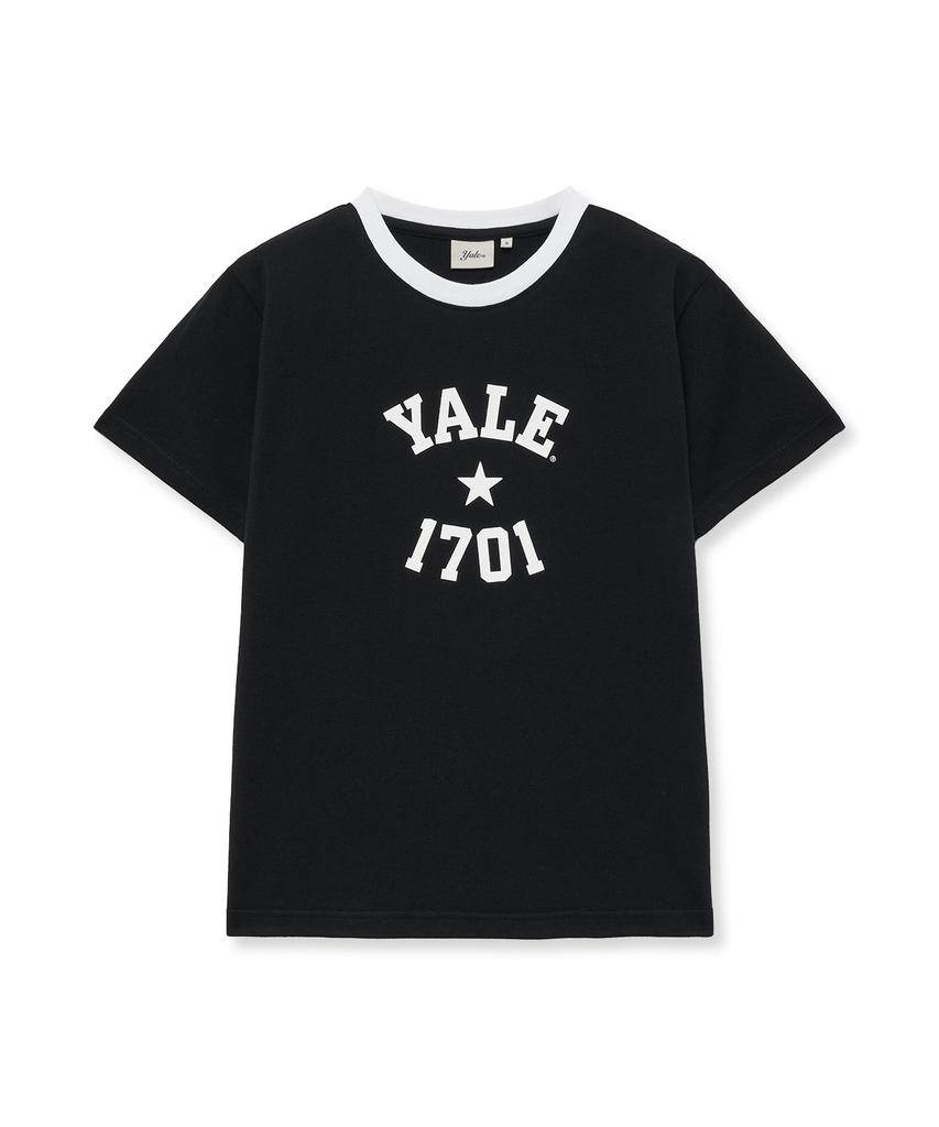 YALE Women'S 1701 Logo T-Shirt_Black