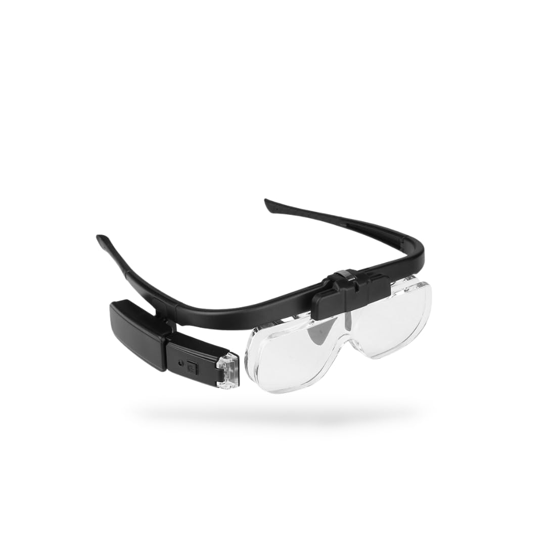 

Regipro B Glasses Magnifying Glass with Clip Watch Black Glasses-type Loupe, Loupe, Light, Type, Multi-magnification, Reading, Repair,