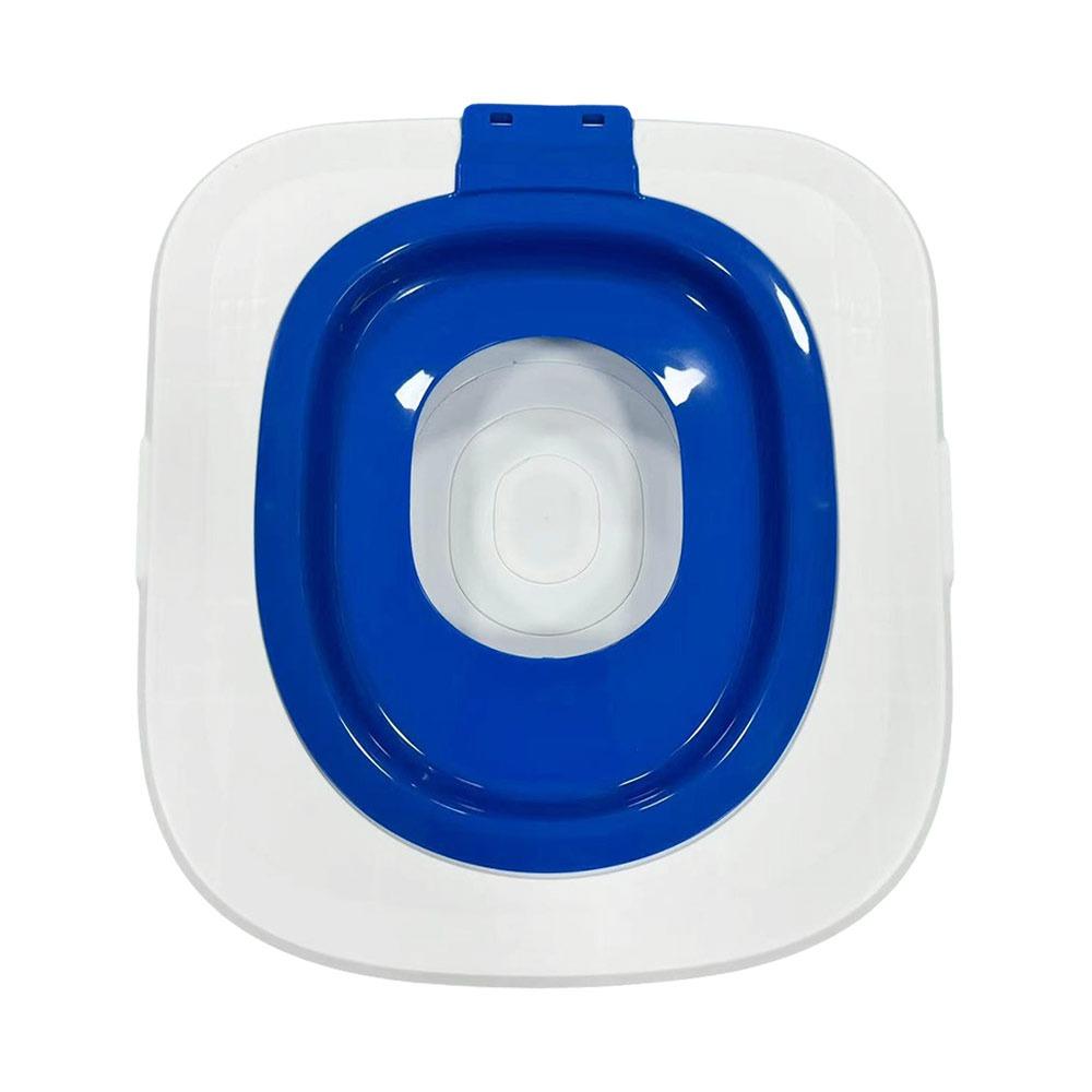 

Легке очищення Тренажер для котячого туалету Багаторазовий лоток для піску Туалет Портативне сидіння-пісуар для домашніх тварин Зоотовари