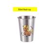 YIXI Cartoon Edelstahl Tierkreiszeichen Pferd Mundspülbecher - 350ml Set