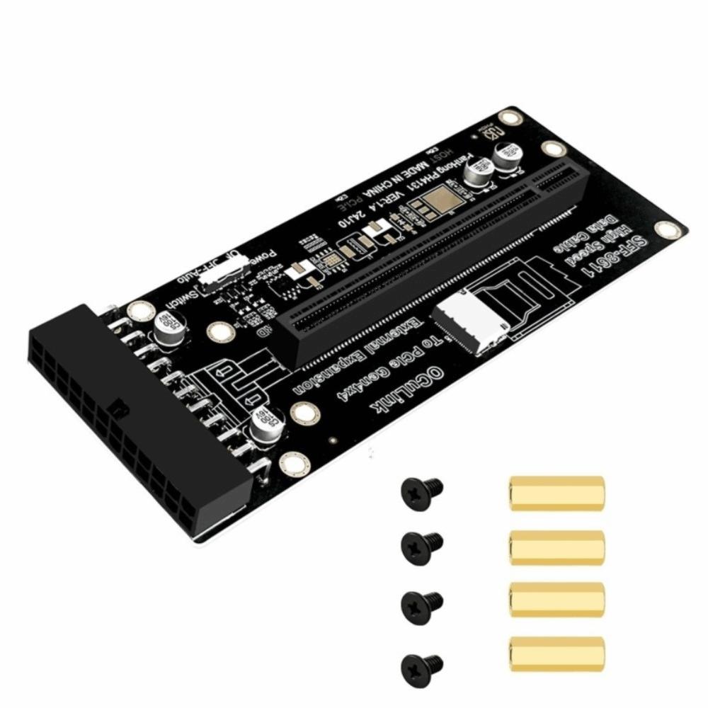 PCIe 4.0 X16 Interface External Graphics Adapter Card SFF-8612 To PCIe X16 Adapter For Desktop PC