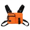 Large Capacity Double Shoulder Chest Bag Zipper Message Crossbody Pouch Men' S Vest Bag  Daily