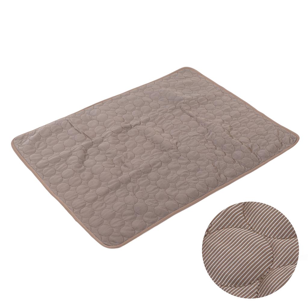 Pet Ice Pad Breathable Heat Dissipation Pad Cooling Mat Portable Dogs Cats Ice Silk Pad for Car Home