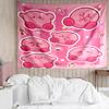 1PC Pink pika Pattern K-pop music group Tapestry Accessories for Bedroom,Livingroom, dormitory Room Wall Decor Fan Birthday Gifts