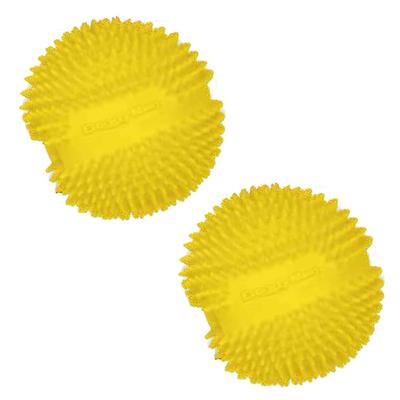 Latex Toy I LOVE Pee Pee Prickly Ball X 2 Dog Toy