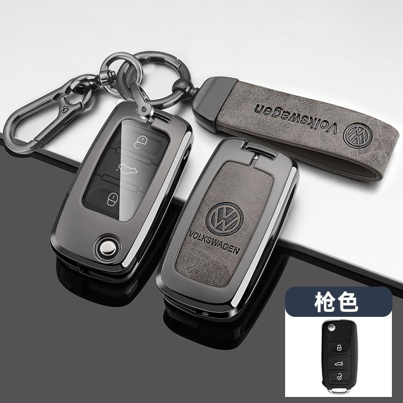 For VOLKSWAGEN VW Car Key Case Cover Shell For Volkswagen VW Polo Golf Passat Tiguan Beetle Caddy T5 Up Eos Skoda Octavia Seat L