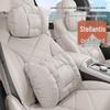 Xiangjie S9/S9T Nappa Leather Headrest & Lumbar Support for All-Season Interior Modification