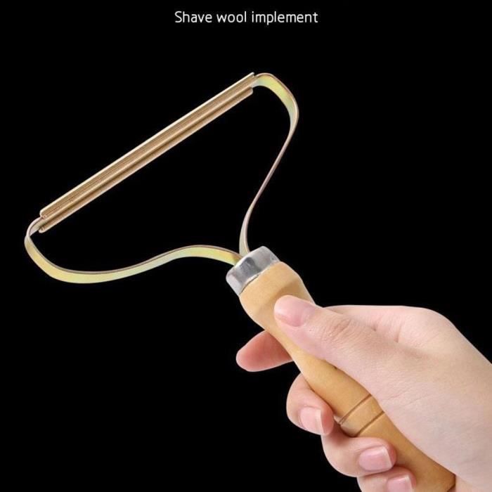 Anti-Lint Brush - Unspecified - Pilling Razor - Wood - 14x17 Cm - Durable