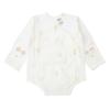 ABSORBA Organic Sprout Bear Romper With Bib +newborn Suit A1a10122 A1110614