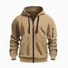 Men's Spring and Autumn Zipper Hoodie - Casual Hooded Sweatshirt & Jacket