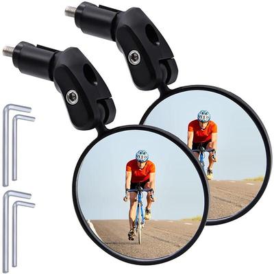 Li Shi 360-Degree Rotating Bicycle Rearview Mirror Pair
