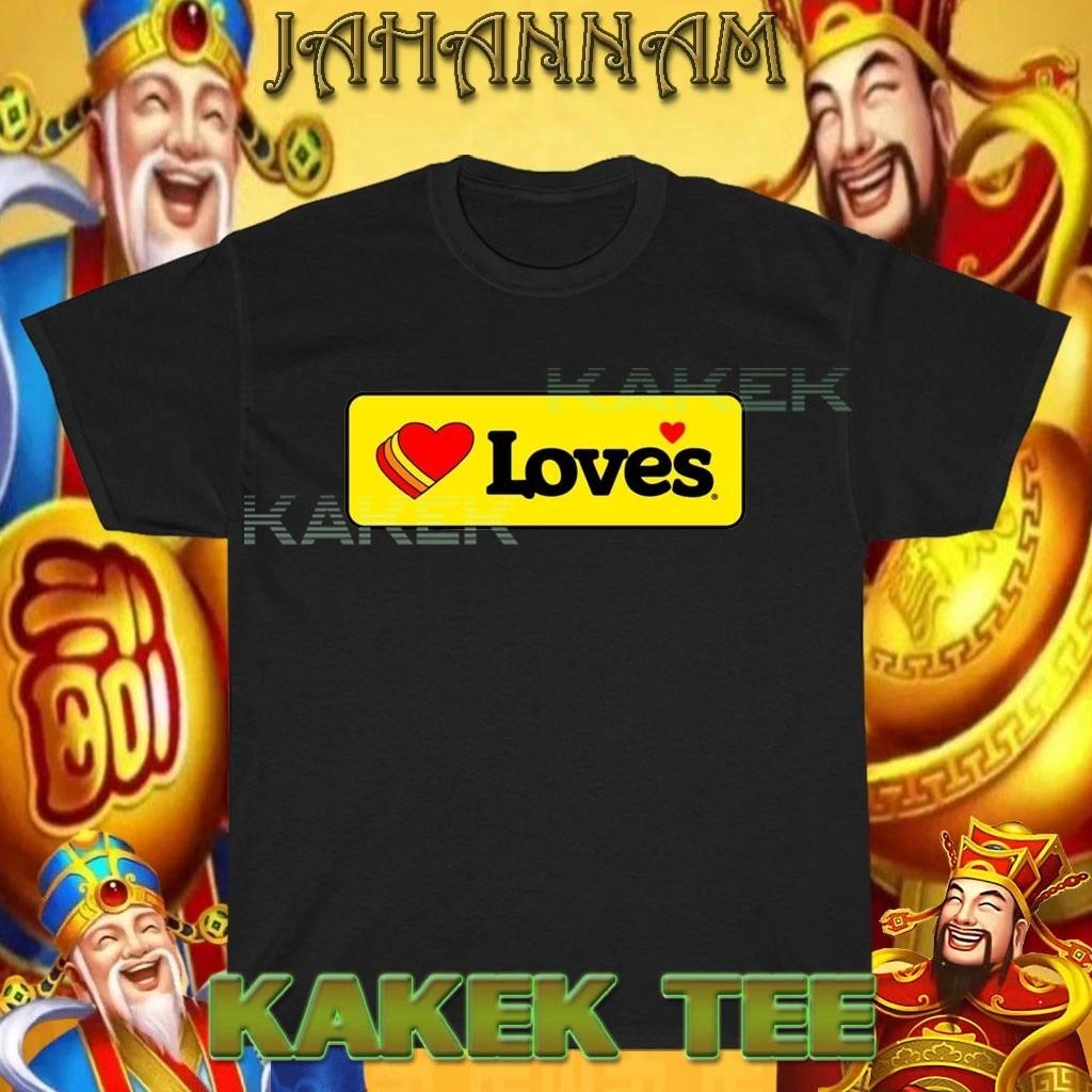 

Новая футболка Логотип магазинов Love s Американская футболка Смешная Размеры от S до 5XL 2XL