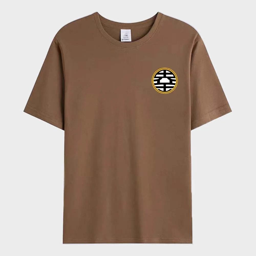 Anime Cosplay bavlna Pánské tričko Pánské Goku potisk Krátký rukáv Tričko Letní ležérní tričko Streetwear Mikina Dámské oblečení