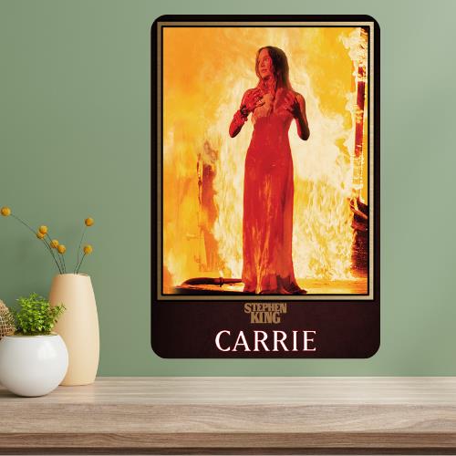 Carrie Classic Movie Metal Poster Sign 20x30cm(7.8x11.8inch)