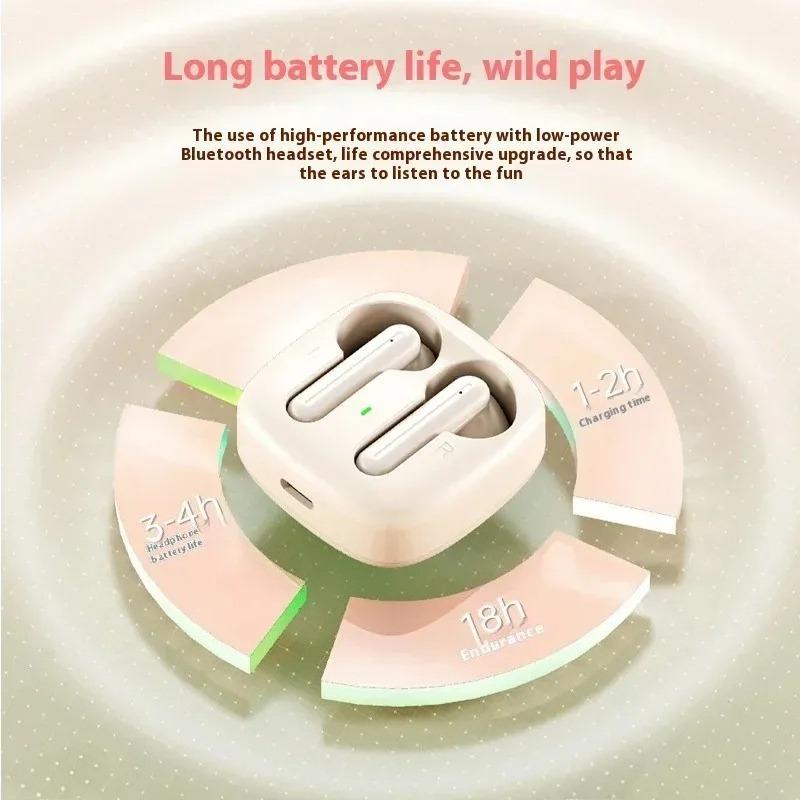 Xiaomi Bluetooth 5.3 Earbuds Stylish Wireless Sport Headphones with Sleeve Lanyard Portable Design Hollow Inlaid Earphone Charging Case