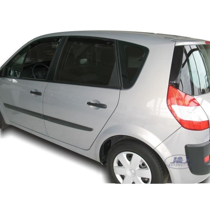 J&J AUTOMOTIVE | Heko Deflecteurs d'air Déflecteurs de Vent Pour Renault Scenic 2 Et Grand Scenic 2003-2009