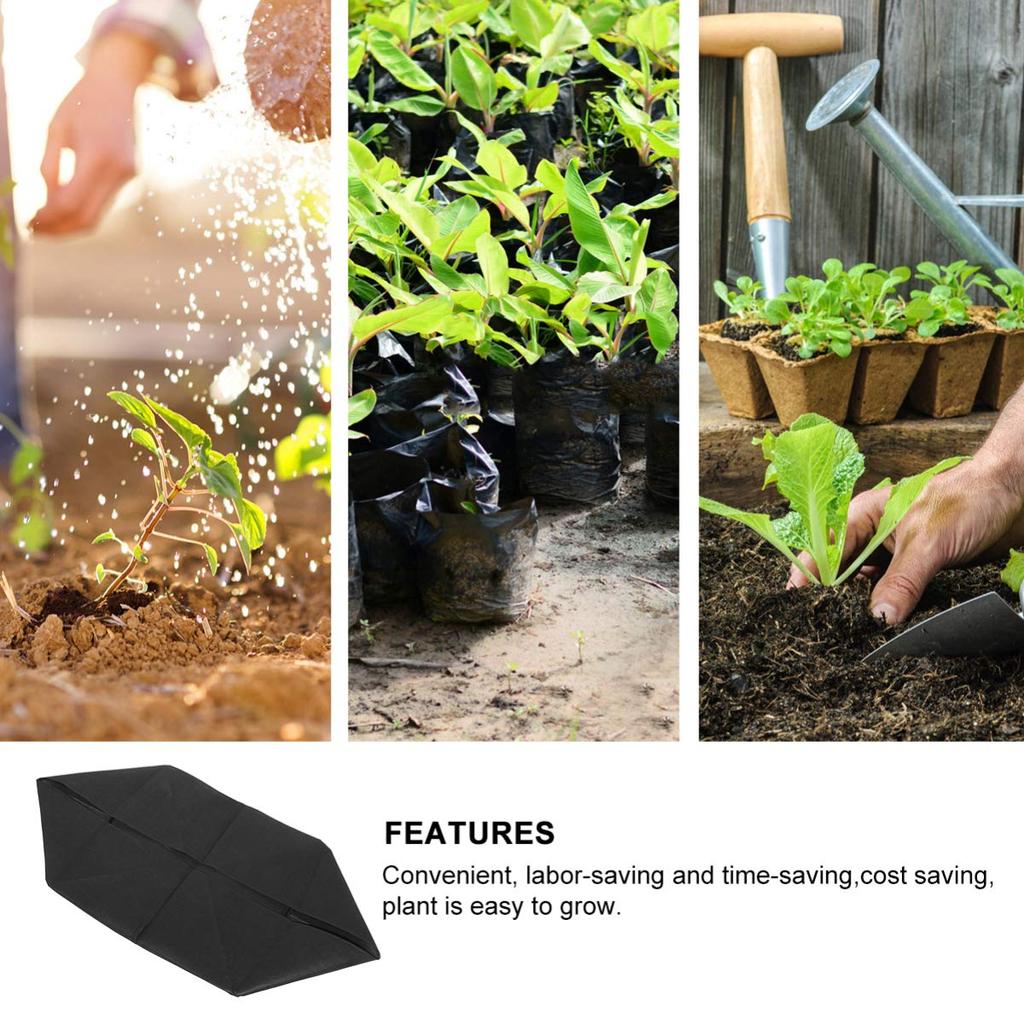 NUOLUX Planting Fabric Fabric Seedling Deep Cultivation Plant Growth Plant Nursery x x inches x 90 x 40 Bag, Non-Woven Planter, Pot, Bag, Type, Bag,