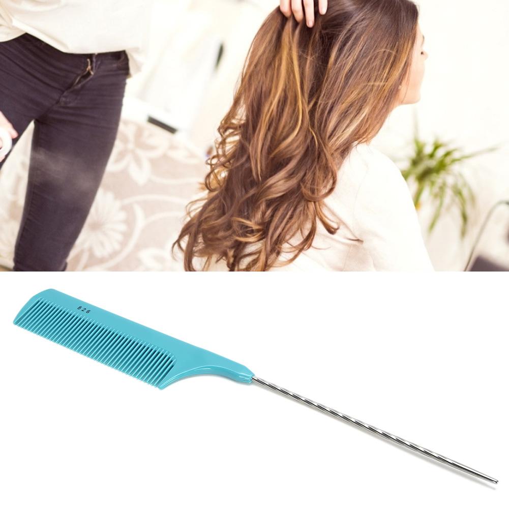 Professional Portable Hair Separate Tail Comb Barber Shop Women Hair Styling Comb