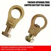 Top Fast Brass Screw Terminal Blocks Copper Material Terminal Clamps Car Electrical System