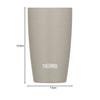 Thermos Vacuum Insulated Tumbler, 340ml, Ash Gray, JDM-341 ASGY