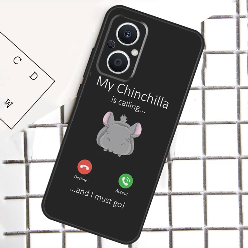 Cartoon Chinchilla Phone Case For OPPO Reno 12F 12 13 11 14 F 10 Pro 8T 7 8 Lite OPPO Find X8 X6 X5 Pro Cover