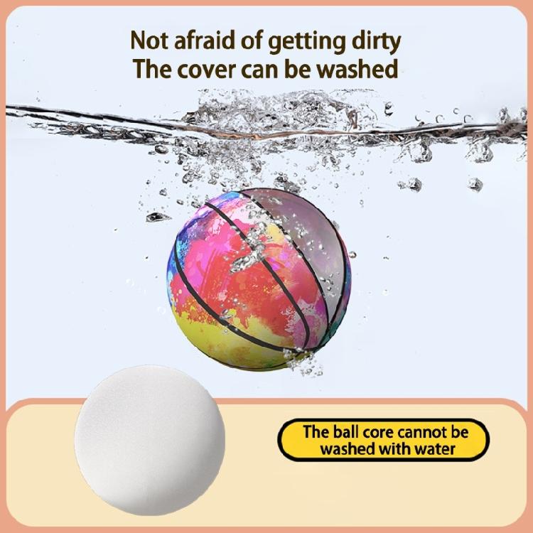 Soft Squeezable Sport Ball Noiseless Indoor Basketball Motor Skills Training Toy For Indoor Outdoor Play Enduring