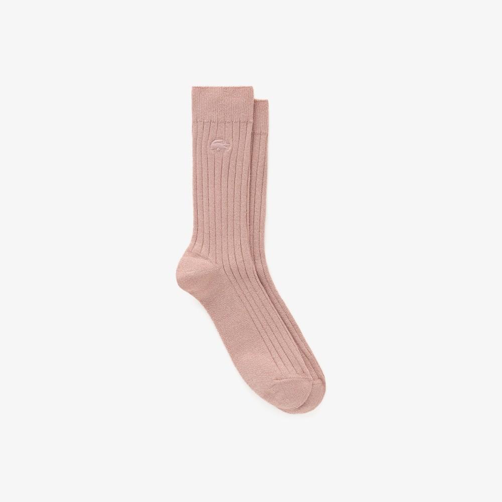 [lacoste] Женские носки с блестками RA193E-56GADY 0TU