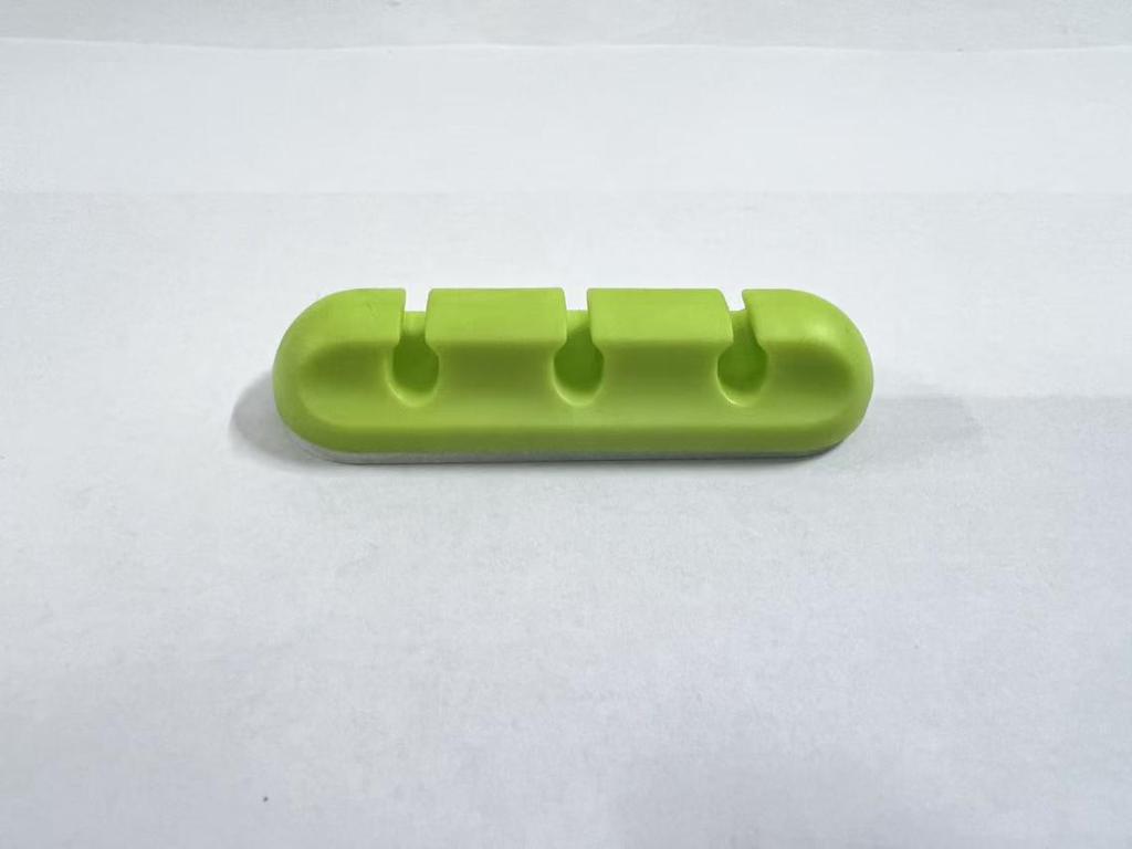 Cross-border Silicone Cable Protector & Organizer Clip for Desk or Car Use - Self-adhesive Winder