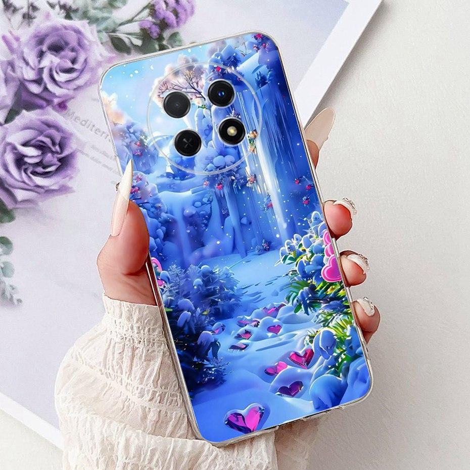 Cute Painting Phone Case For Huawei Nova Y91 Y90 Soft Silicone TPU Back Cover For Huawei NovaY90 NovaY91 Cases Bumpers