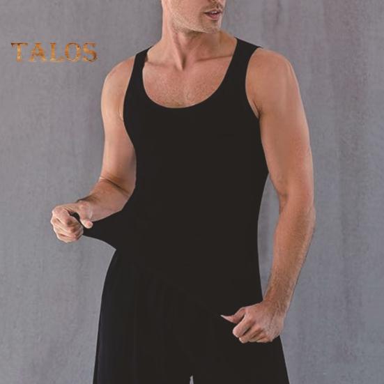 Men Body Shaping Vest Compression Abdomen Tummy Control Shirt Slimming Body Corset Vest Slim Underwear Sports Vest Shapewear for Daily Wear Exercise