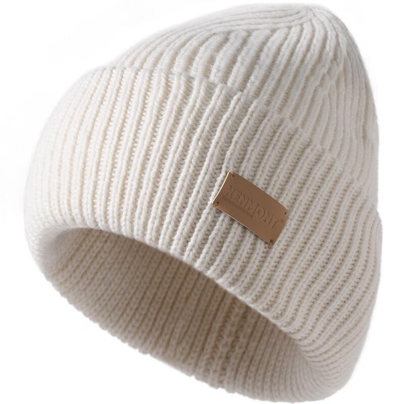 Однотонная вязаная шапка Kenmont KM-9495 57-61cm