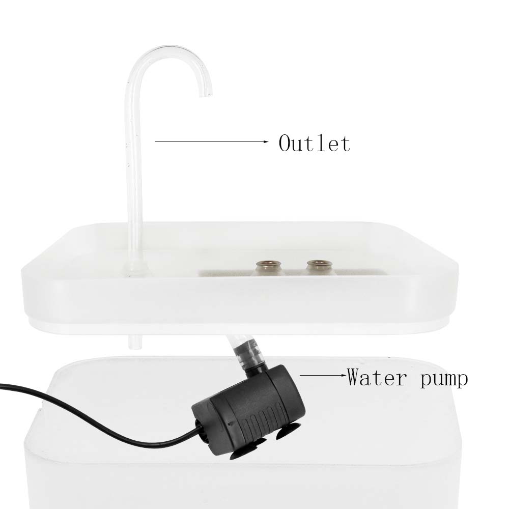 Automatic CiAutomatic Circulating Pet Water Fountain - Continuous Fresh Flow Dispenser for Cats & Dogs with Quiet Pump Design