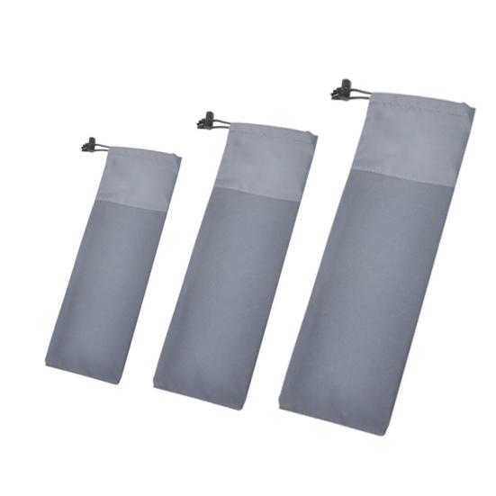 Outdoor Camping Tent Pegs Storage Bag Large Capacity Multifunctional Soft Oxford Cloth Grocery Portable Drawstring Pouch for Windbreak Rope