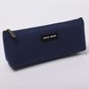 Large Cartoon Canvas Zipper Pencil Case - Customizable Logo, High-Capacity Student Stationery Bag